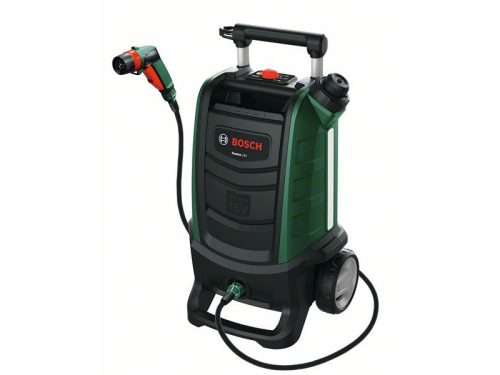 BOSCH Akkus magasnyomású mosó Fontus 18V 20 bar (1 x 2,5 Ah akku + töltő)