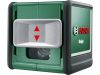 BOSCH Quigo III keresztvonalas szintezőlézer fémdobozban