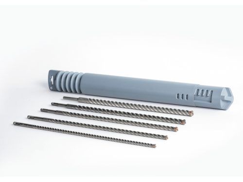 BOSCH 5X Kőzetfúró készlet 5 részes 10,12,14,16,22 x 610/550 mm négyélű SDS-Plus