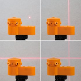   Lézeres mini szintező tripoddal - 105 x 50 x 60 mm - 3 x AG13