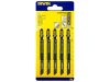 IRWIN Dekopírfűrészlap T111C 74/3 mm HCS (5 db)