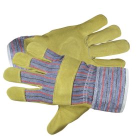   kesztyű munkához TERN, FF HS-01-004, 10', sárga; marhabőr