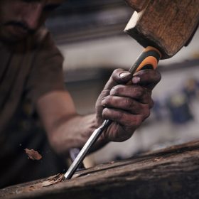 Favéső - 14 mm - üthető fém vég