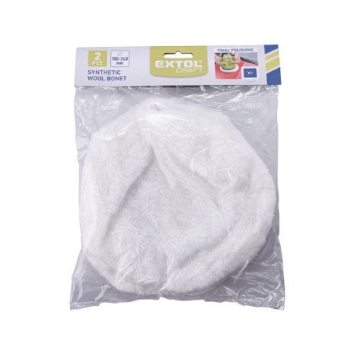 polírkorong, fehér, szintetikus gyapjú; 180-240 mm, 403300 polírozógéphez