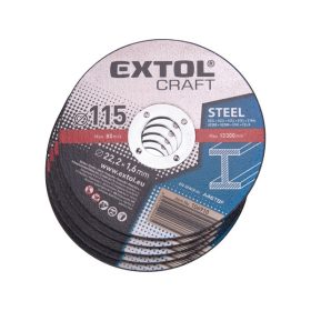   vágókorong acélhoz; 115×1,6×22,2mm, max. 13.300 ford/perc, (darabáras, de csak ötösével rendelhető)