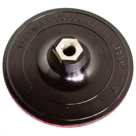 gumitányér sarokcsiszolóhoz; 125mm, tépőzáras