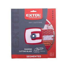 gyémántvágó szegmenses; 180×22,2mm, max.8.500 f/min