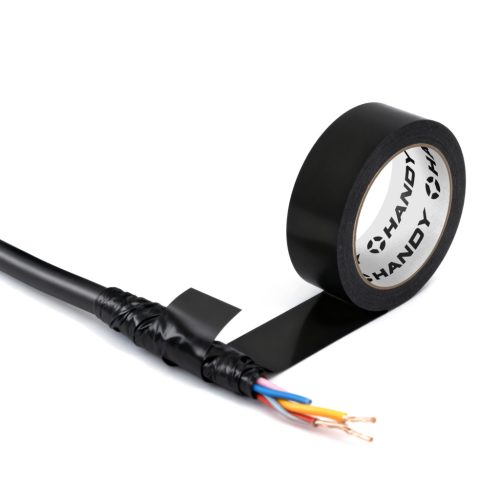 Szigetelőszalag - PVC, -18 - (+105)°C - 20 m x 19 mm - fekete