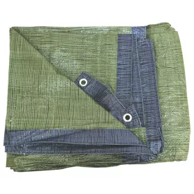   takaróponyva, vízálló, de nem UV álló; 2×3m névleges méret, valós méret: 1,9×2,9m, PE, STANDARD, lefűző lyukakkal