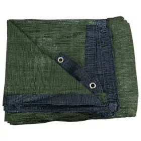   takaróponyva,vízálló, de nem UV álló; 3×5m névleges méret, valós méret: 2,85×4,9m, PE, STANDARD, lefűző lyukakkal