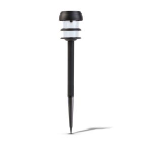   Leszúrható szolár lámpa - 1 fehér LED - 7,5 x 7,5 x 40 cm