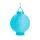 LED-es lampion - 1 LED - kék - 2 x AAA