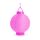 LED-es lampion - 1 LED - magenta - 2 x AAA