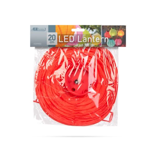 LED-es lampion - 1 LED - piros - 2 x AAA