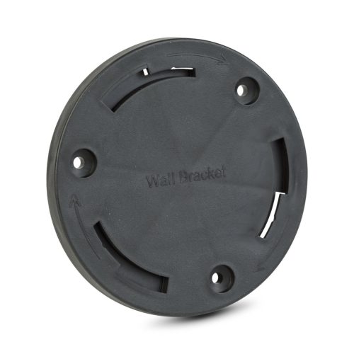 LED-es leszúrható / fali szolár lámpa - kör alakú - SMD LED - hidegfehér - 12 cm