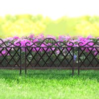 Virágágyás szegély / kerítés