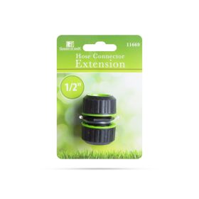   Tömlőcsatlakozó toldó - 1/2" - gumírozott - 4 x 3,3 x 3,3 cm