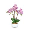 Műnövény dekoráció - orchidea - 5 féle - 56 cm