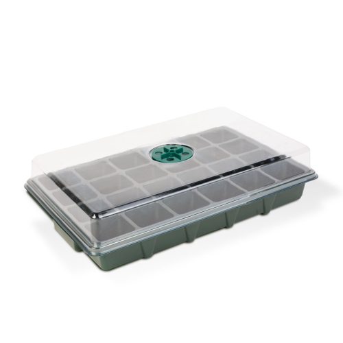 Palántanevelő szett tetővel - 37 x 23 x 9 cm