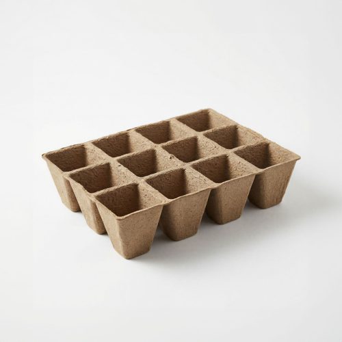 Cserepes palántanevelő tálca - 15,2 x 11,5 x 4,3 cm - 4 db / csomag