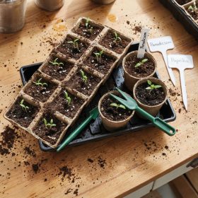 Palántanevelő készlet - 66 db-os - 35,4 x 23,7 x 6,1 cm