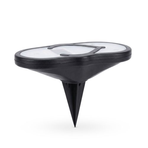 Leszúrható szolár lámpa - strandpapucs - hidegfehér - 12,7 x 8,5 cm