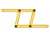 VOREL Szögmérő járólapozáshoz 240 mm ABS