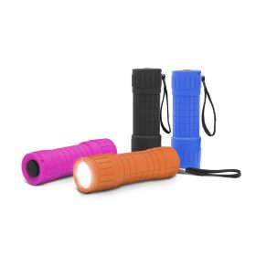 LED-es elemlámpa ajándék elemmel