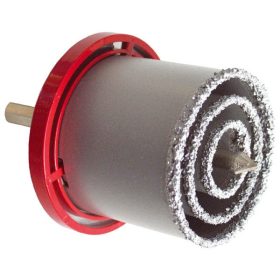   körkivágó klt. volfrám; (33-53-73mm) téglához, csempéhez, fúrógépbe fogható, hexagonális befogás