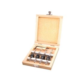   fafúró klt. 4db, süllyesztővel (konfirmátor csavar előfúró) 3-4-5-6mm, hossz 76-94mm, fadobozban