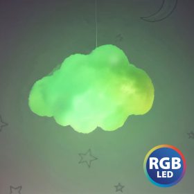   Varázs felhő lámpa - 16 RGB LED - 3 x AAA - 25 x 20 x 15 cm