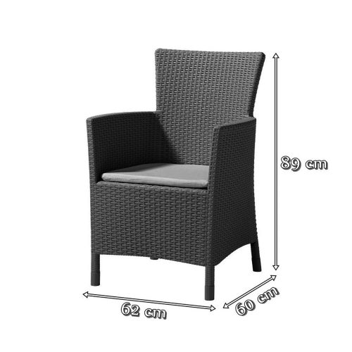 Futurowa 4+1 kerti bútor garnitúra szett