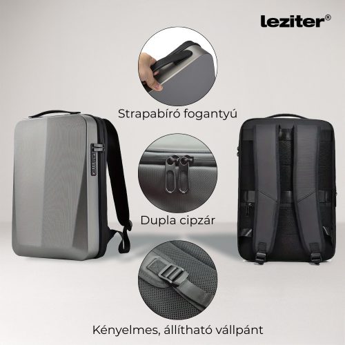 Axen merevített Usb-s laptop hátizsák