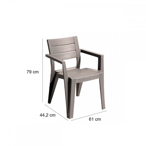 Juliemore 4+1 kerti bútor garnitúra szett