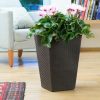 Rattan Planter M virágtartó barna