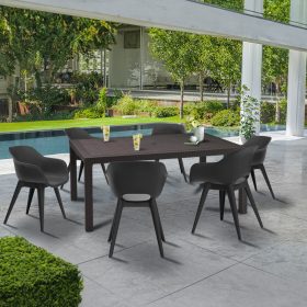 Romy 6+1 kerti bútor garnitúra szett