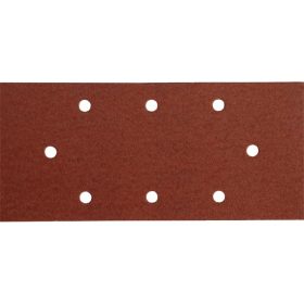   csiszolópapír, tépőzáras, 93×190 mm, 8  lyukas klt. P60, 10db/cs, 407115-höz