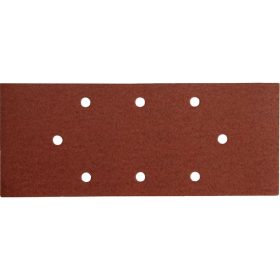   csiszolópapír, lyukas klt. 10db, 93×230 mm, 8 db lyukkal, P40, 407114, 407115-höz