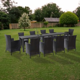 Juowa 10 személyes kerti bútor garnitúra szett