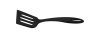 TRAMONTINA ABILITY BLACK nylon spatula