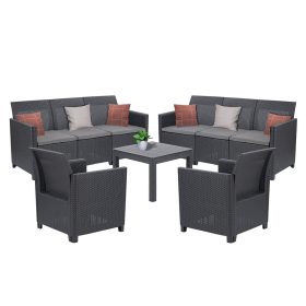   Claire VI 8 személyes kerti bútor garnitúra orlando asztallal