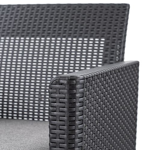 Claire 5 személyes kerti sarokgarnitúra orlando asztallal