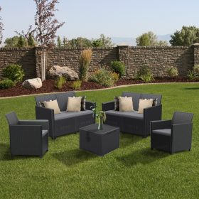 Claire 6 személyes kerti bútor garnitúra