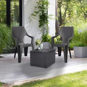   Dante Balcony magas támlás kerti bútor garnitúra szett vigo asztallal