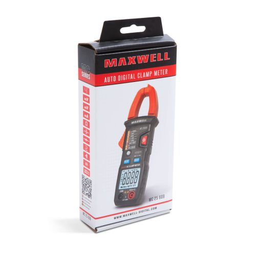 Digitális lakatfogó - AC 600A, automata funkcióváltással