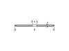 BOSCH Vágókorong fémre 125 x 2,5 x 22,2 mm Standard for Metal A 30 S BF