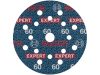 BOSCH EXPERT O780 Foil Tépőzáras csiszolótárcsa 125 mm / P60 kerámiaszemcsés (6 db)