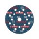 BOSCH EXPERT O780 Foil Tépőzáras csiszolótárcsa 125 mm / P60 kerámiaszemcsés (6 db)