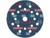BOSCH EXPERT O780 Foil Tépőzáras csiszolótárcsa 125 mm / P80 kerámiaszemcsés (6 db)