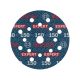 BOSCH EXPERT O780 Foil Tépőzáras csiszolótárcsa 125 mm / P150 kerámiaszemcsés (6 db)